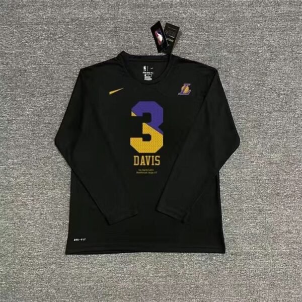 Camiseta Larga Los Angeles Lakers #Davis #3 2HPNQH (2COLORES) - Imagen 2