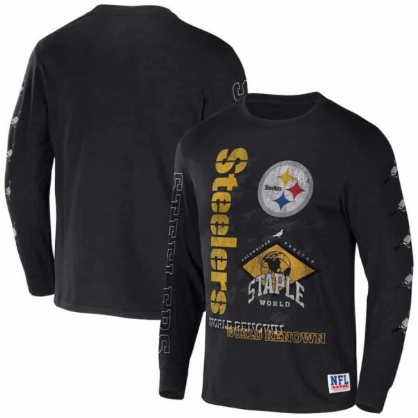 Camiseta Larga Pittsburgh Steelers YYZC7Y