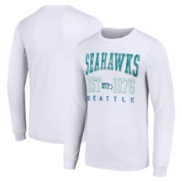 Camiseta Larga Seattle Seahawks 7BMKSV (3COLORES) - Imagen 2