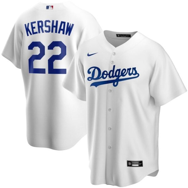 Camiseta Los Angeles Dodgers 19-20 Home #KERSHAW #22