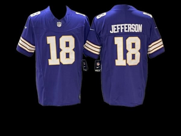 Camiseta Minnesota Vikings 99-05 Retro ALTERNATIVE #JEFFERSON #18