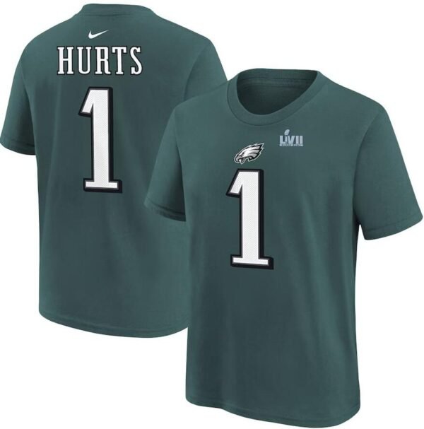 Camiseta Philadelphia Eagles #HURTS #1 4ZVG1J (2COLORES) - Imagen 2