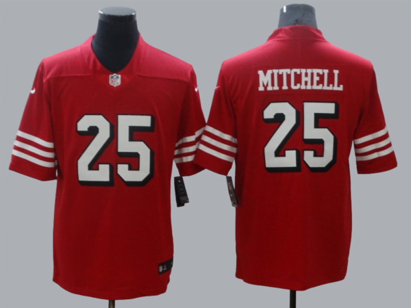 Camiseta San Francisco 49ers 23-24 Home #MITCHELL #25