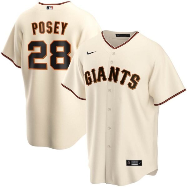 Camiseta San Francisco Giants Home #POSEY #28