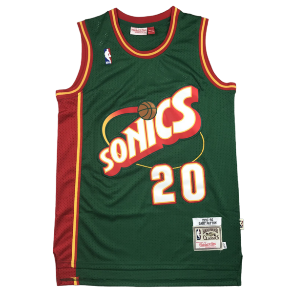 Camiseta Seattle Supersonics Retro 95-96 Hardwood Classics #PAYTON #20 X3CKMY