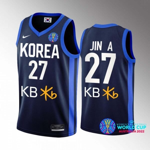 Camiseta Seleccion Nacional Corea Del Sur 22-23 Away #Jin #27