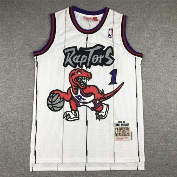 Camiseta Toronto Raptors Retro 98-99 Home #McGrady #1