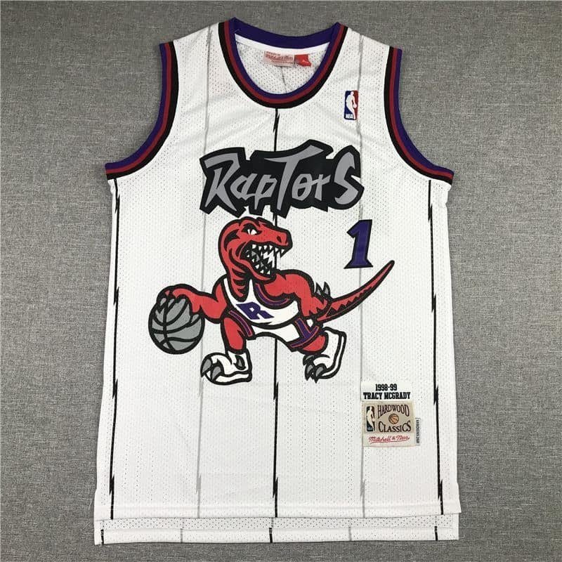 Camiseta Toronto Raptors Retro 98-99 Home #McGrady #1