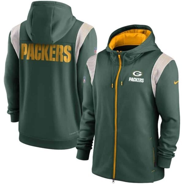 Sudadera Zipper Green Bay Packers AJ8TSJ (2COLORES) - Imagen 2