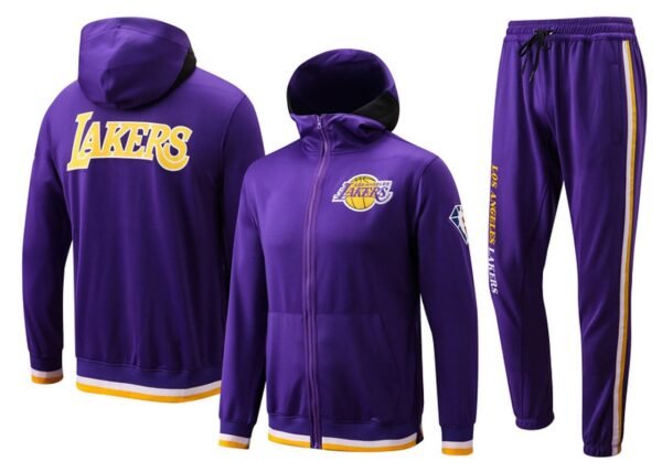 Conjunto Chándal Zipper Los Angeles Lakers 75Th ANNIVERSARY