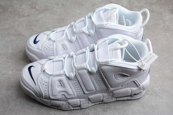 Nike Air More Uptempo Triple White - Imagen 2