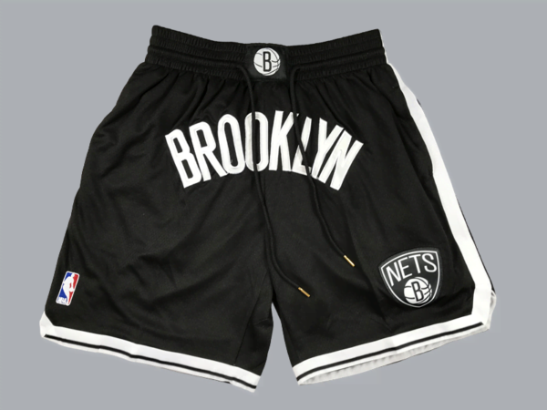 PANTALÓN CORTO BROOKLYN NETS 23-24 E8DVFP (2COLORES) - Imagen 3