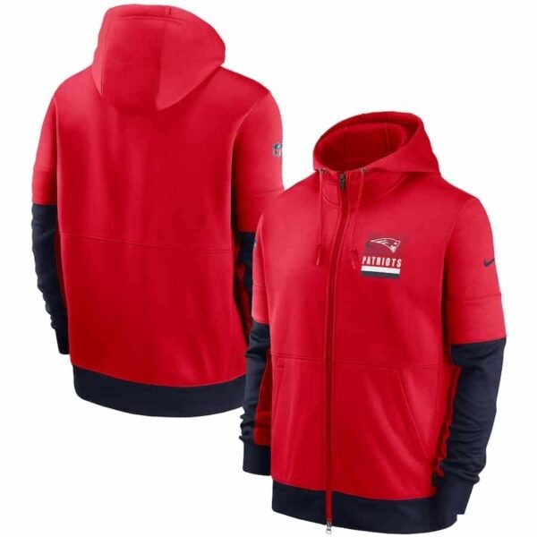 Sudadera Zipper New England Patriots XILO0 (2COLORES) - Imagen 2