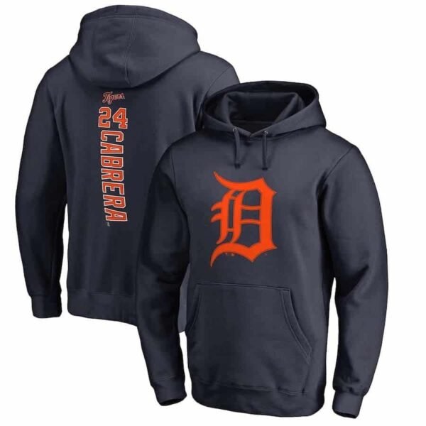 Sudadera Con Capucha Detroit Tigers 8262ZF #Cabrera #24