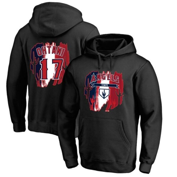 Sudadera Con Capucha Los Angeles Angels #OHTANI #17 4A784V (3COLORES) - Imagen 2