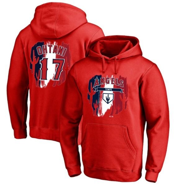 Sudadera Con Capucha Los Angeles Angels #OHTANI #17 4A784V (3COLORES) - Imagen 3