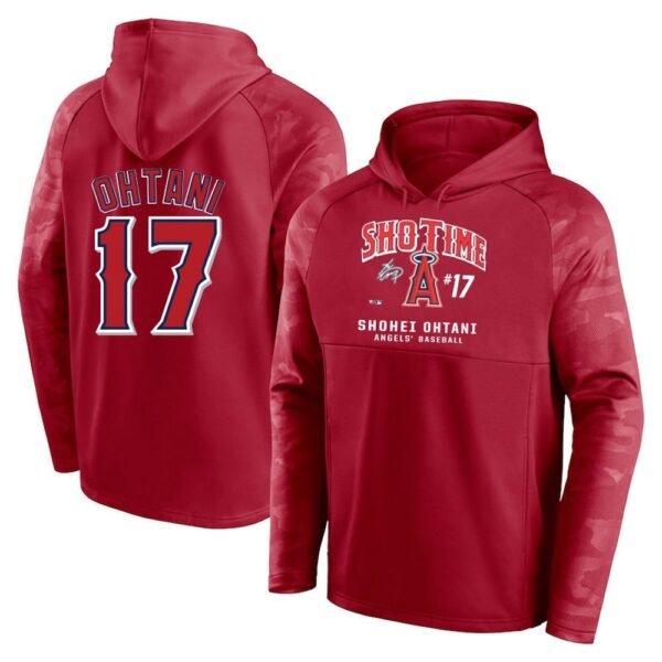 Sudadera Con Capucha Los Angeles Angels #OHTANI #17 4A7U41 (2COLORES) - Imagen 2