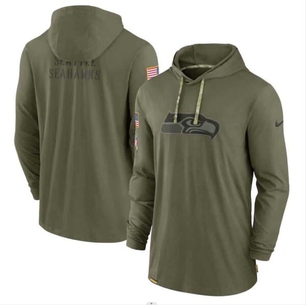 SUDADERA VM CON CAPUCHA SEATTLE SEAHAWKS SALUTE TO SERVICE 9BWWVS