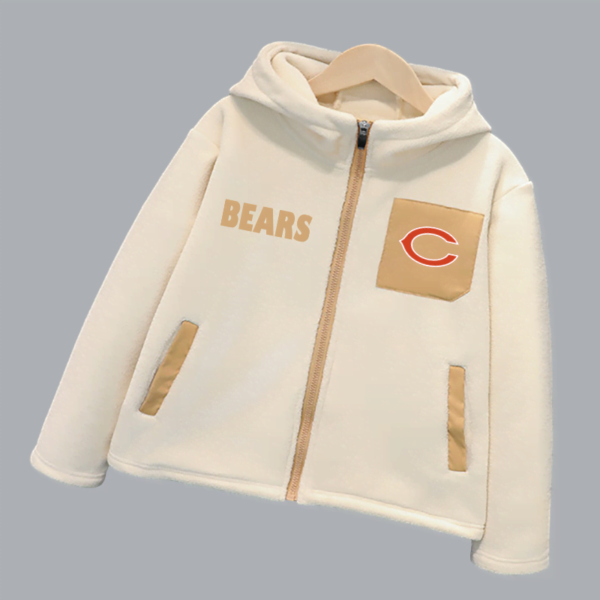 Sudadera Zipper Chicago Bears K2PRVL (2COLORES) - Imagen 2