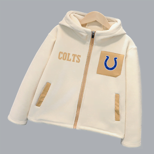 Sudadera Zipper Indianapolis Colts 2024 KF1RVL (2COLORES) - Imagen 2