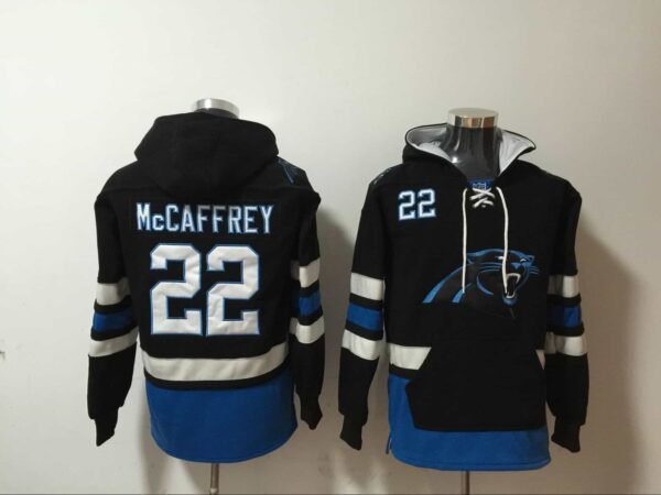 Sudadera con Capucha Carolina Panthers #McCaffrey #22 TMNBY