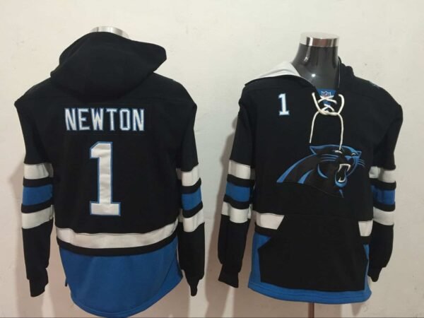 Sudadera con Capucha Carolina Panthers #Newton #1 ETLB4