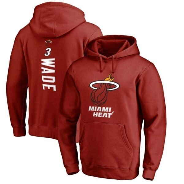 Sudadera con Capucha Miami Heat FL4SH (2COLORES) #Wade #3 - Imagen 2