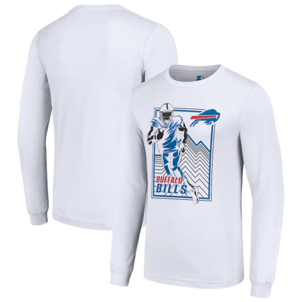 CAMISETA MANGA LARGA BUFFALO BILLS Y7P8XZ (4 COLORES) - Imagen 2