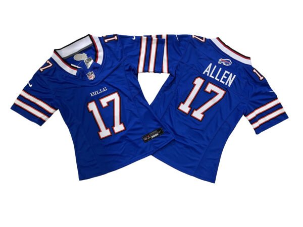 CAMISETA VM BUFFALO BILLS #ALLEN #17 ABC123