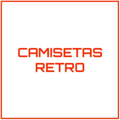 CAMISETAS FÚTBOL RETRO