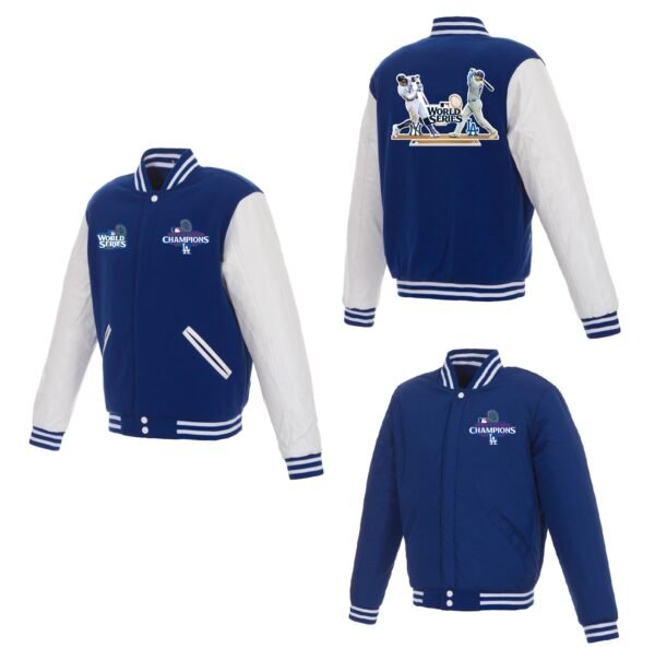 CHAQUETA REVERSIBLE LOS ANGELES DODGERS CAMPEONES 2024 WUU9UN