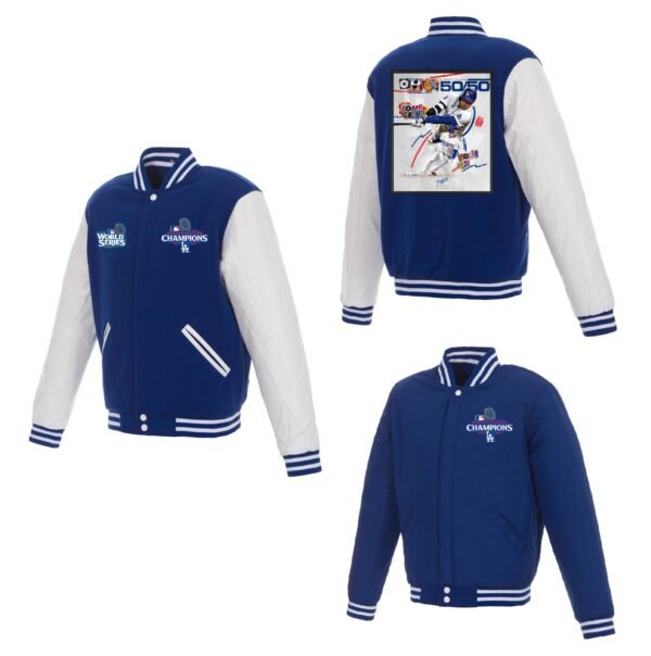 CHAQUETA REVERSIBLE LOS ANGELES DODGERS CAMPEONES 2024 WUUY1N