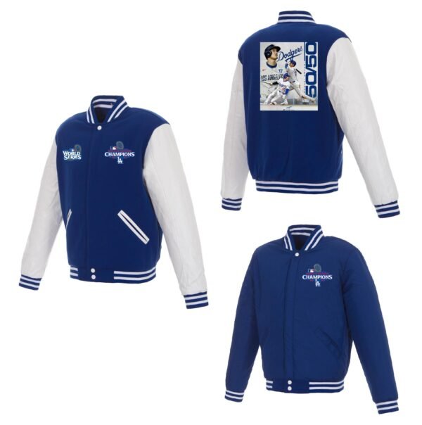 CHAQUETA REVERSIBLE LOS ANGELES DODGERS CAMPEONES 2024 WUUY5N