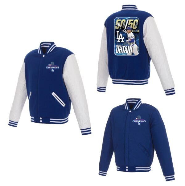 CHAQUETA REVERSIBLE LOS ANGELES DODGERS CAMPEONES 2024 WUUY6N