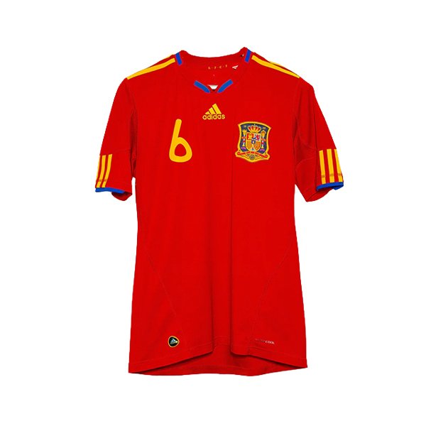 ESPAÑA RETRO MUNDIAL SUDAFRICA 2010 #A.INIESTA #6