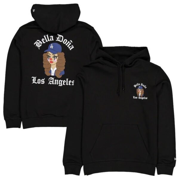 SUDADERA CON CAPUCHA LOS ANGELES DODGERS X BELLA DOÑA QW5LKP