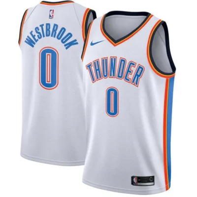 Camiseta Oklahoma City Thunder 17-18 Association Edition #Westbrook #0
