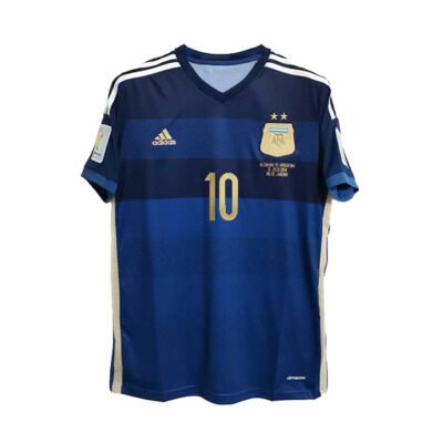 ARGENTINA RETRO MUNDIAL 2014 AWAY  #MESSI