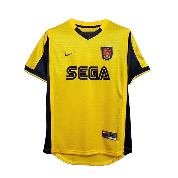 ARSENAL FC RETRO 1999/00 AWAY #BERGKAMP#10
