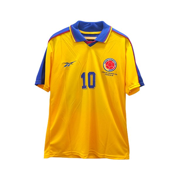 COLOMBIA 1998 HOME #VALDERRAMA (10)