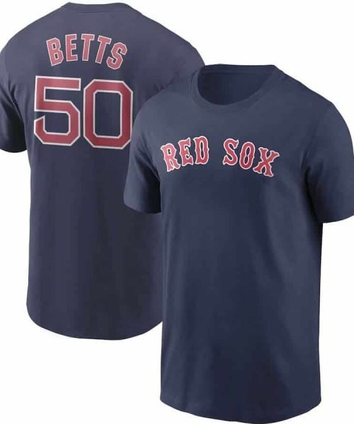 Camiseta Boston Red Sox K2YDD1 #Betts #50