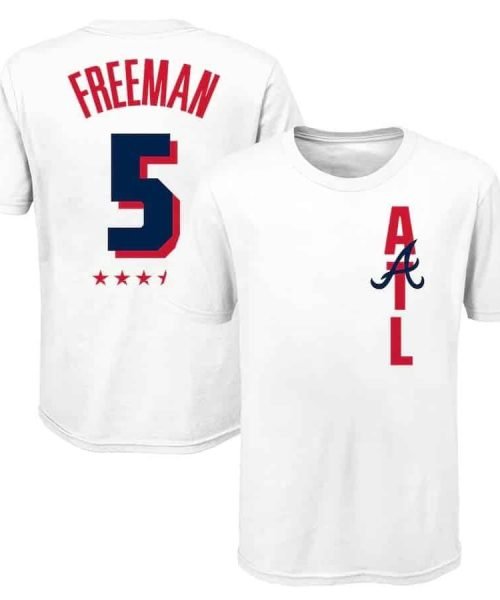 Camiseta Atlanta Braves UUJF7E #Freeman #5