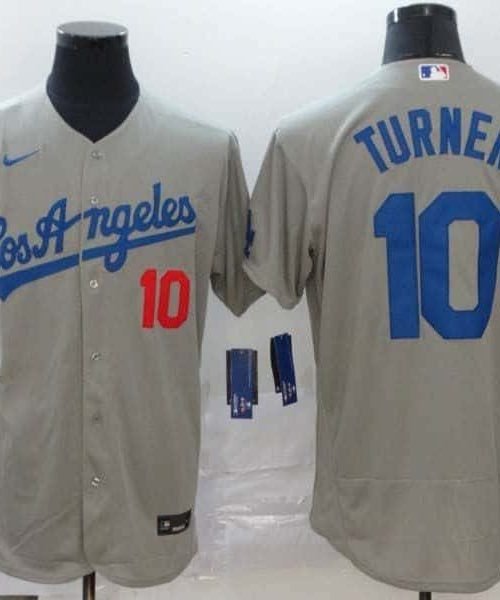 CAMISETA LOS ANGELES DODGERS 19-20 AWAY #TURNER #10