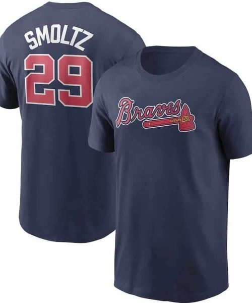 Camiseta Atlanta Braves EBSRQ5 #Smoltz #29
