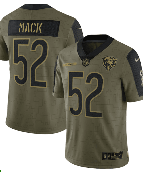 Camiseta Chicago Bears Other Verde #Mack #52