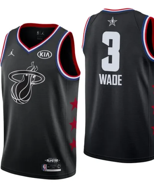 Camiseta All Stars Game 2019 Black #Wade #3