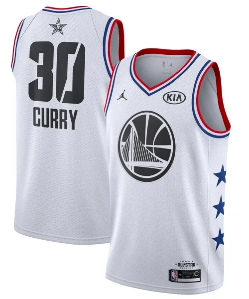 Camiseta All Stars Game 2019 White #Curry #30