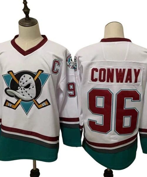 Camiseta Anaheim Ducks 96-99 Retro Home #CONWAY #96