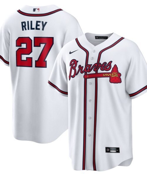 Camiseta Atlanta Braves 23-24 Home #RILEY #27