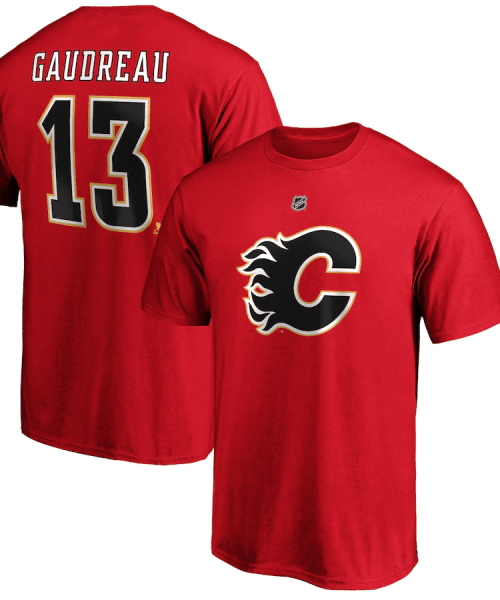 Camiseta Larga Calgary Flames WM7FHL